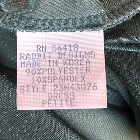 Vintage 90s Burnout Velvet Maxi Dress w/ Jacket Green 10P Holiday Party Y2K Goth - Picture 11 of 12